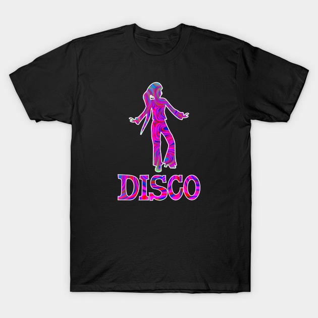 Disco Dancer T-Shirt by SpaceManSpaceLand